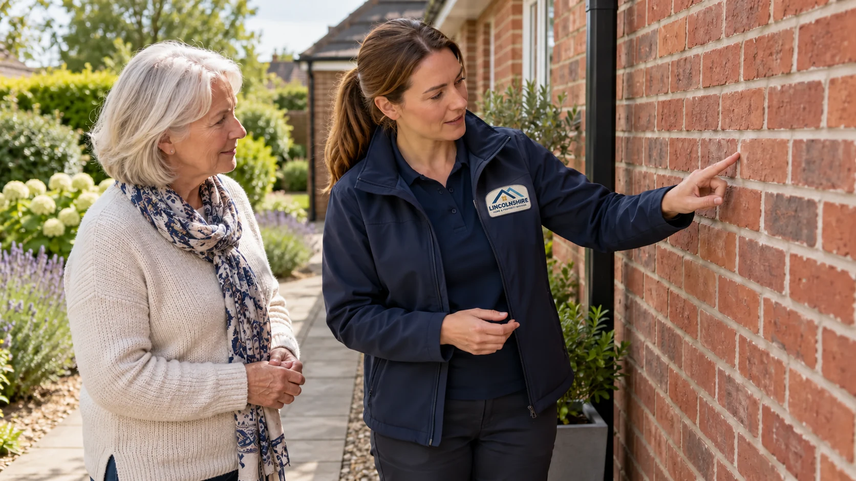 Illustrative scene: Property inspections
